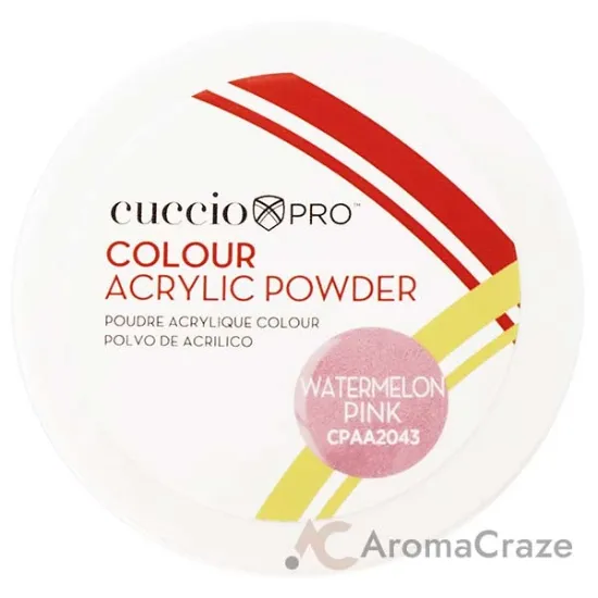 Picture of Colour Acrylic Powder - Watermelon Pink by Cuccio Pro for Women - 1.6 oz Acrylic Powder
