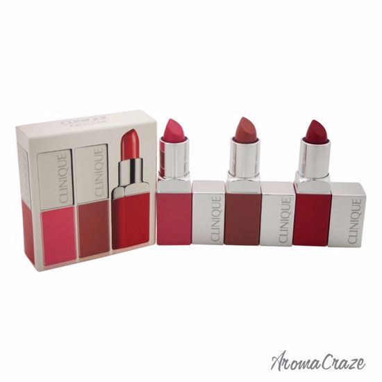 Clinique Pop Lip Colour + Primer Trio Bare Pop (02), Sweet P
