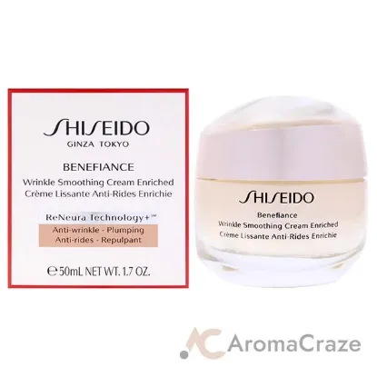 Picture of Benefiance Wrinkle Smoothing Cream Enriched by Shiseido for Unisex - 1.7 oz Cream