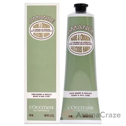Picture of Almond Delicious Hands Cream by LOccitane for Unisex - 5.2 oz Cream