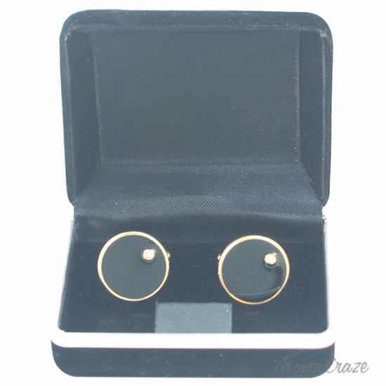 B23 Cufflinks by Polanni for Men - D 1.9 cm Cufflinks