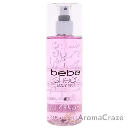 Picture of Bebe Sheer by Bebe for Women - 8.4 oz Body Mist