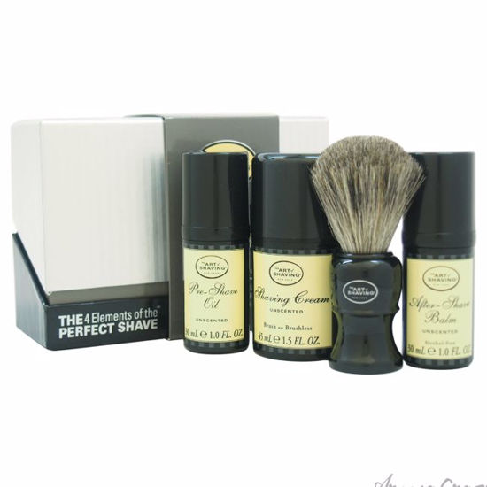 The 4 Elements of The Perfect Shave Mid-Size Kit - Unscented