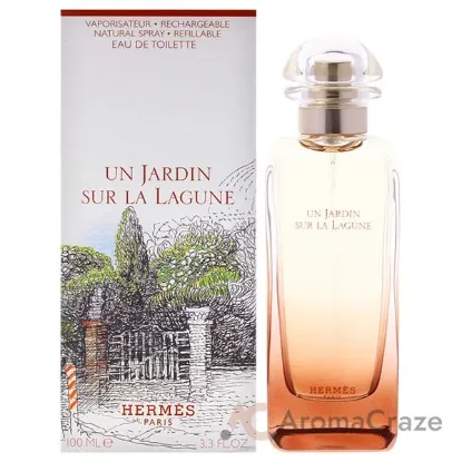 Picture of Un Jardin Sur La Lagune by Hermes for Unisex - 3.3 oz EDT Spray (Refillable)