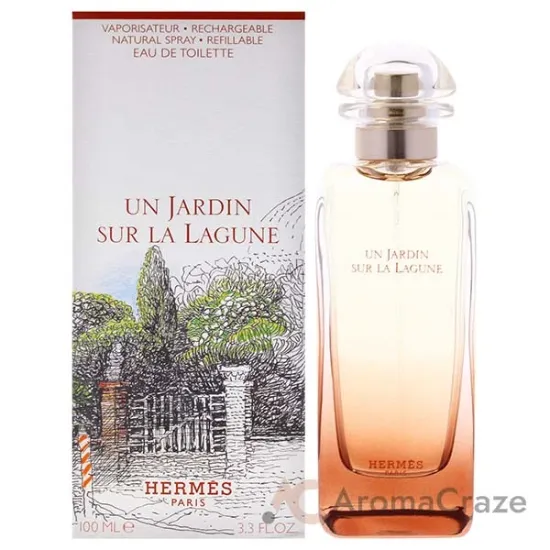 Picture of Un Jardin Sur La Lagune by Hermes for Unisex - 3.3 oz EDT Spray (Refillable)