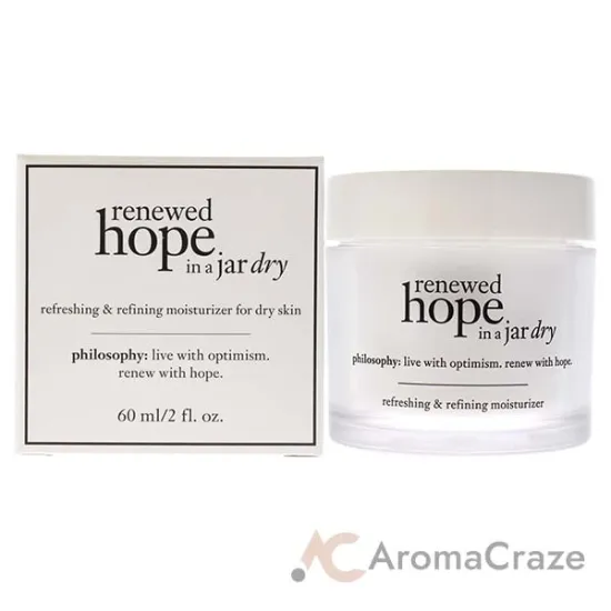 Picture of Renewed Hope in a Jar - Dry Skin by Philosophy for Unisex - 2 oz Moisturizer