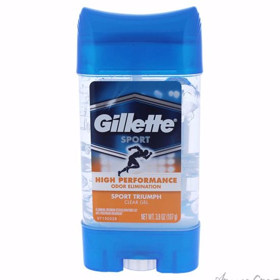 Clear & Refreshing Gel Sport Scent by Gillette for Men - 4 o