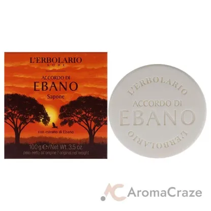 Picture of Soap -Notes of Ebony Soap by LErbolario for Unisex - 3.5 oz Soap