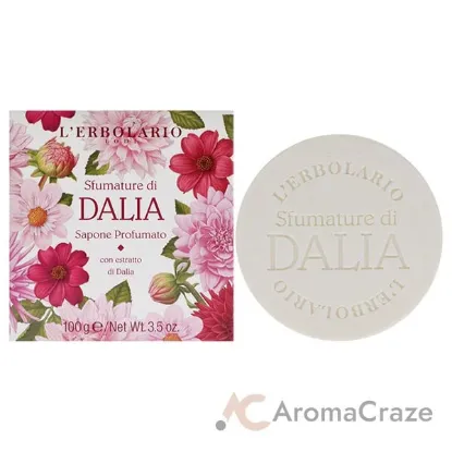Picture of Perfumed Bar Soap - Shades of Dahlia by LErbolario for Unisex - 3.5 oz Soap