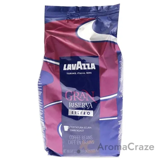 Picture of Gran Riserva Filtro Dark Roast Coffee Bean by Lavazza for Unisex - 35.2 oz Coffee