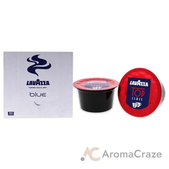 Picture of Blue Top Class 2 Roast Ground Coffee Pods by Lavazza for Unisex - 100 Pods Coffee