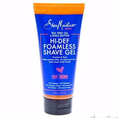 Tea Tree Oil & Shea Butter Hi-Def Foamless Shave Gel by Shea