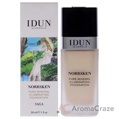 Picture of Norrsken Foundation - 203 Saga by Idun Minerals for Women - 1 oz Foundation