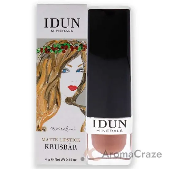 Picture of Matte Lipstick - 108 Krusbar by Idun Minerals for Women - 0.14 oz Lipstick