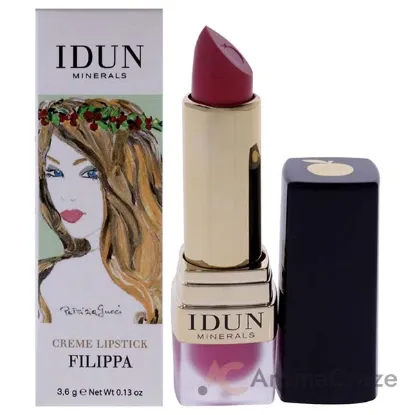 Picture of Creme Lipstick - 204 Filippa by Idun Minerals for Women - 0.13 oz Lipstick