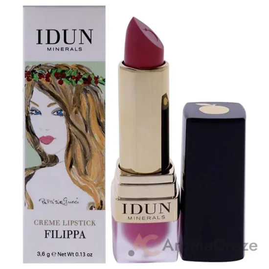 Picture of Creme Lipstick - 204 Filippa by Idun Minerals for Women - 0.13 oz Lipstick