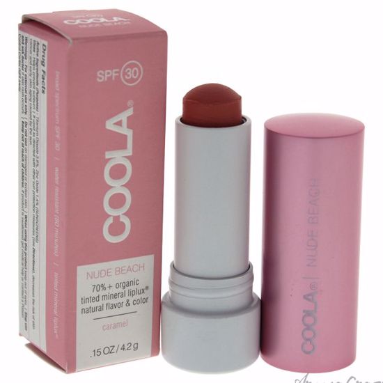 Mineral Liplux SPF 30 Nude Beach - Light Pink by Coola for W