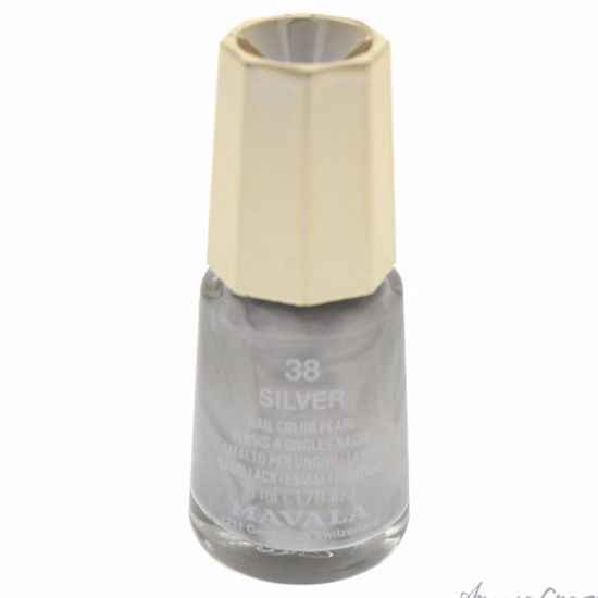 Nail Lacquer # 38 - Silver by Mavala for Women - 0.17 oz Nai