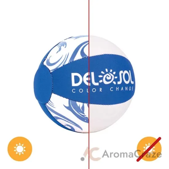 Picture of Mini Beach Ball - Blue by DelSol for Unisex - 1 Pc Ball