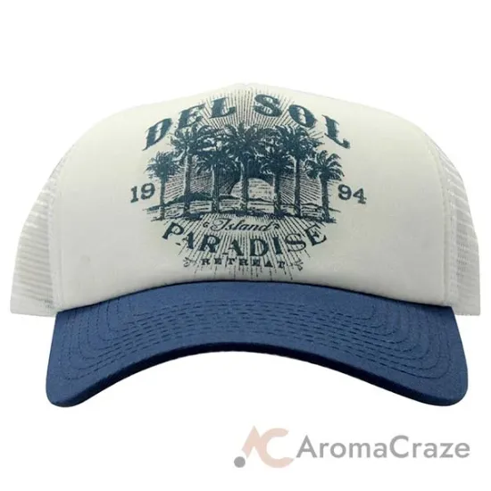 Picture of Color-Changing Trucker Hat - Island Paradise by DelSol for Unisex - 1 Pc Hat