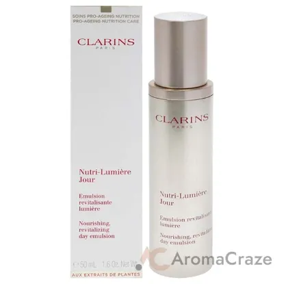 Picture of Nutri-Lumiere Day Emulsion by Clarins for Unisex - 1.6 oz Emulsion