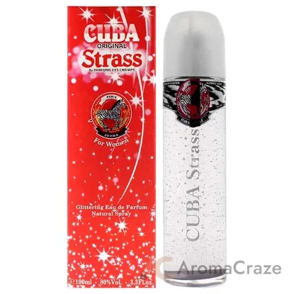 Picture of Cuba Strass Zebra by Cuba for Women - 3.3 oz EDP Spray