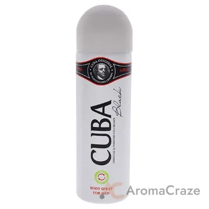Picture of Cuba Black by Cuba for Men - 6.6 oz Body Spray