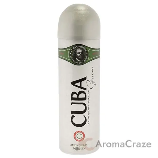 Picture of Cuba Green by Cuba for Men - 6.6 oz Body Spray