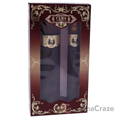 Picture of Cuba Gold by Cuba for Men - 2 Pc Gift Set 3.3oz EDT Spray, 1.17oz EDT Spray