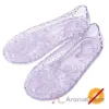 Picture of Heart Sole Girl Jellies Shoes - 12 Purple by DelSol for Kids - 1 Pair Shoes