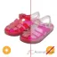 Picture of Gladiator Girl Jellies Sandal - 3 Pink by DelSol for Kids - 1 Pair Sandals