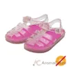 Picture of Gladiator Girl Jellies Sandal - 5 Pink by DelSol for Kids - 1 Pair Sandals