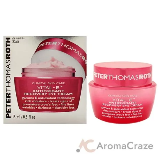 Picture of Vital-E Antioxidant Recovery Eye Cream by Peter Thomas Roth for Unisex - 0.5 oz Cream