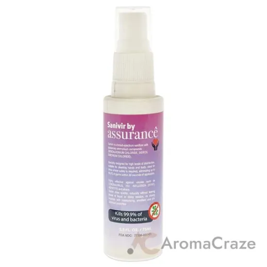 Picture of Sanivir Hand Sanitizer Solution by Assurance for Unisex - 2.5 oz Hand Sanitizer