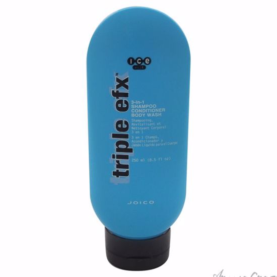 Ice Hair Triple EFX 3-in-1 Shampoo Conditioner Body Wash by 