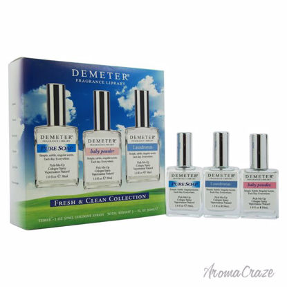 Fresh & Clean Collection by Demeter for Women - 3 Pc Gift Se