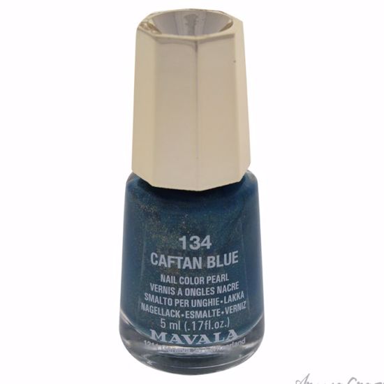 Nail Lacquer # 134 - Caftan Blue by Mavala for Women - 0.17 