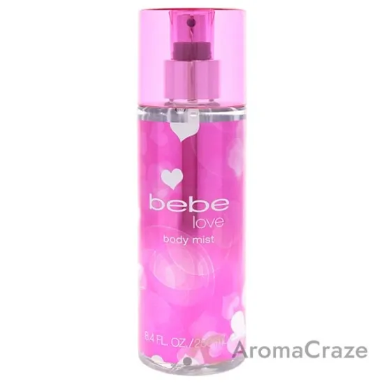Picture of Bebe Love by Bebe for Women - 8.4 oz Body Mist