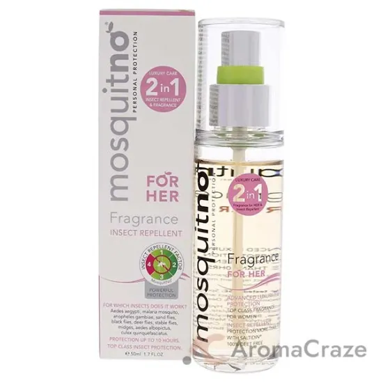 Picture of Mosquitno Fragrance Her by Mosquitno for Women - 1.7 oz Body Spray