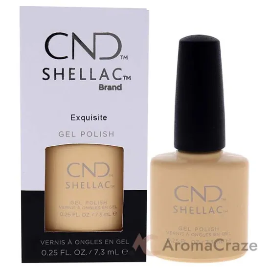 Picture of Shellac Nail Color - Exquisite by CND for Women - 0.25 oz Nail Polish