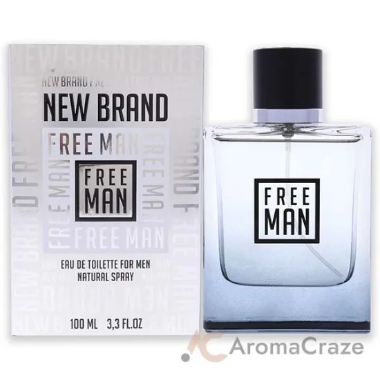 Picture of Free Man by New Brand for Men - 3.3 oz EDT Spray