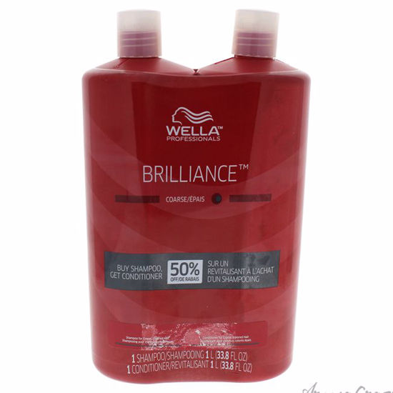 Brilliance Shampoo & Conditioner For Coarse Colored Hair Duo