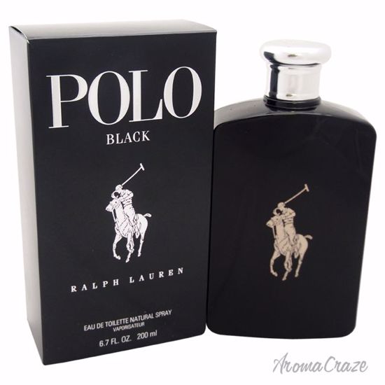 Polo Black by Ralph Lauren for Men - 6.7 oz EDT Spray