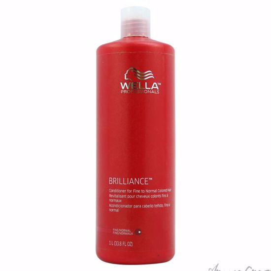 Brilliance Conditioner For Fine To Normal Hair by Wella for 