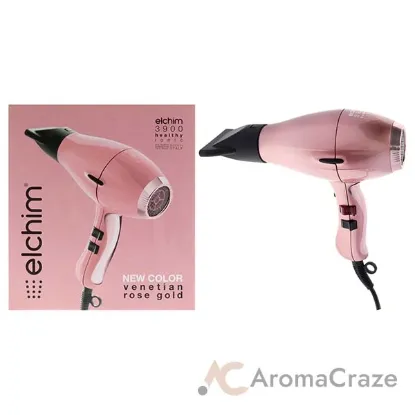 Picture of 3900 Healthy Ionic Hair Dryer - Venetian Rose Gold by Elchim for Unisex - 1 Pc Hair Dryer