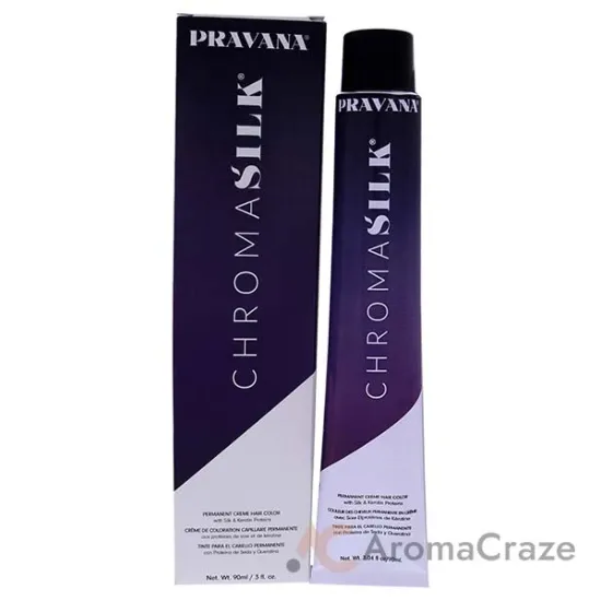 Picture of ChromaSilk Creme Hair Color - 4.56 Mahogany Red Brown by Pravana for Unisex - 3 oz Hair Color