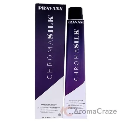 Picture of ChromaSilk Creme Hair Color - 6.5 Dark Mahogany Blonde by Pravana for Unisex - 3 oz Hair Color