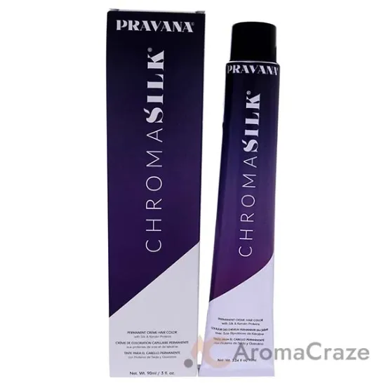 Picture of ChromaSilk Creme Hair Color - 7.11 Intense Ash Blonde by Pravana for Unisex - 3 oz Hair Color