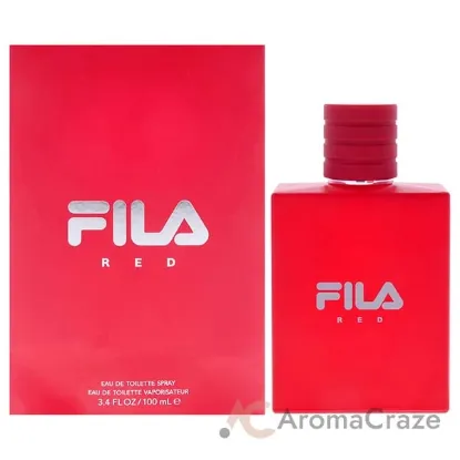 Picture of Fila Red by Fila for Men - 3.4 oz EDT Spray