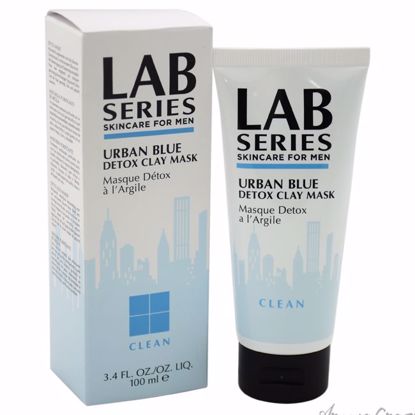Urban Blue Detox Clay Mask by Lab Series for Men - 3.4 oz Ma